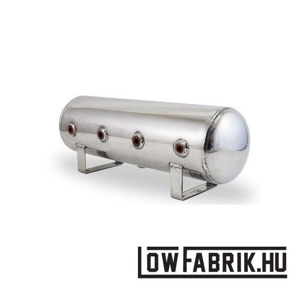 Air Lift 12958 - 2.5 Gallonen Aluminium Tank - poliert