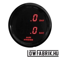 FAHRWairK - digitális dupla nyomásmérő - piros
