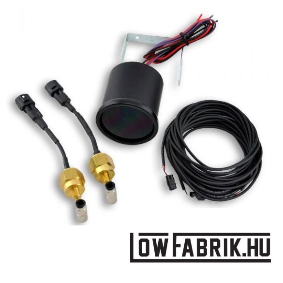 FAHRWairK - Digitale Druckanzeige rot