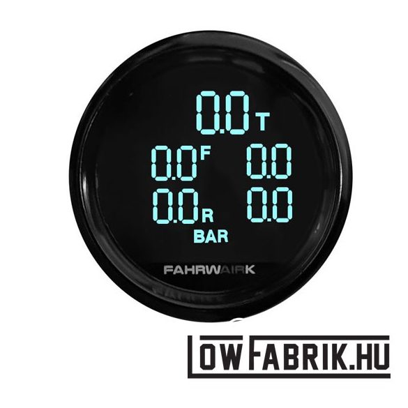 FAHRWairK - 5 fach digitale Druckanzeige