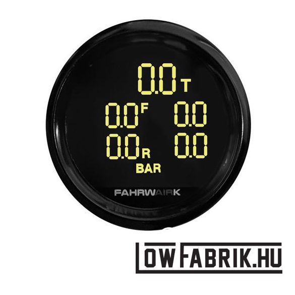 FAHRWairK - 5 fach digitale Druckanzeige