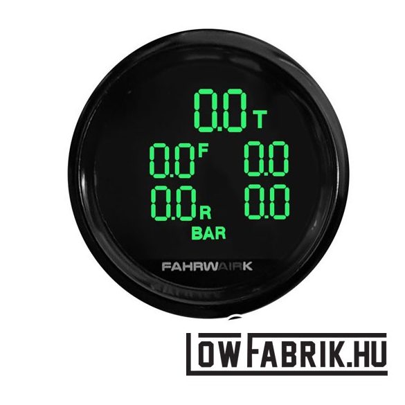 FAHRWairK - 5 fach digitale Druckanzeige