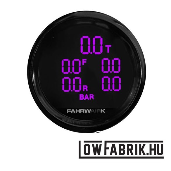 FAHRWairK - 5 fach digitale Druckanzeige