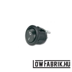 Billenőkapcsoló 0/1 ki / be - kerek
