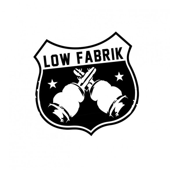 LowFabrik Logo Aufkleber