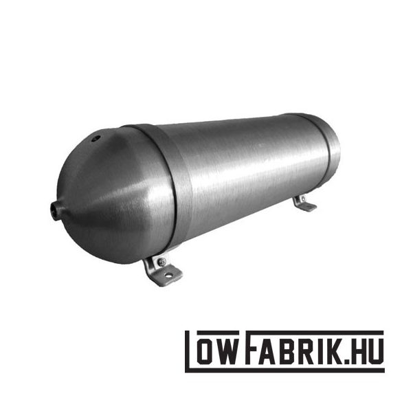 FAHRWairK tankbomb1 - 3 Gallon - 24" - csiszolt alumínium