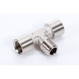 T csatlakozó 1x külső - 2x belső menettel 